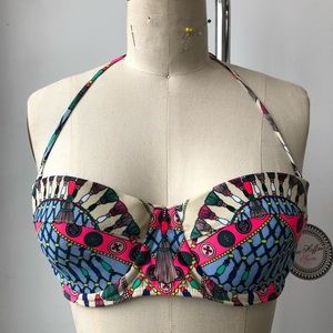 Mara Hoffman Classic Bustier Bikini Top